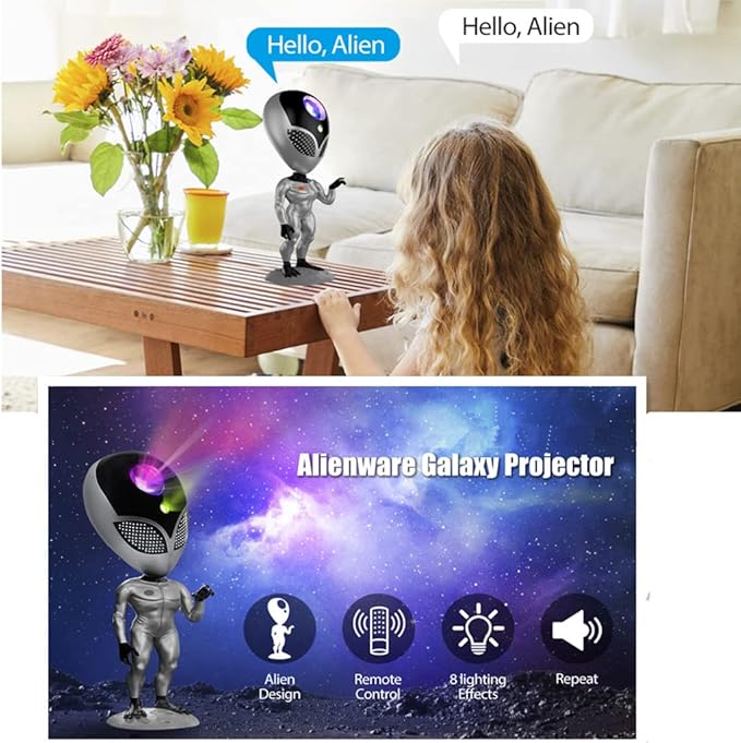 Proyector de estrella con función de repetición de alienígenas - additional image 2