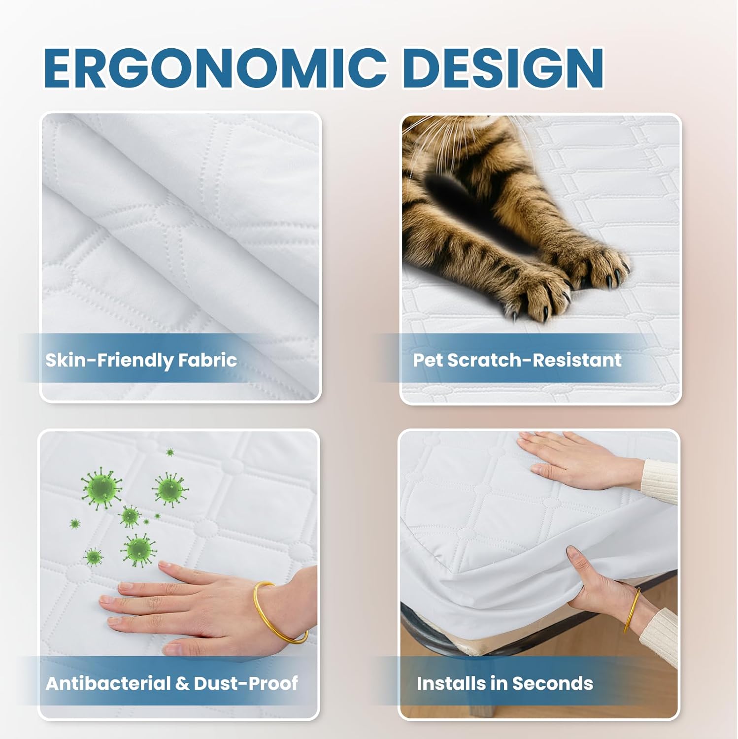 Protector colchon impermeable 150x200 CM - additional image 1