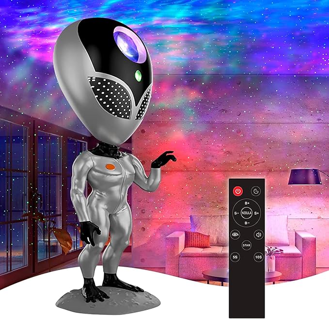 Proyector de estrella con función de repetición de alienígenas - additional image 1