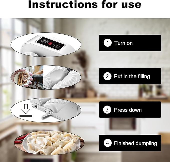Máquina automática para hacer Dumpling - additional image 4