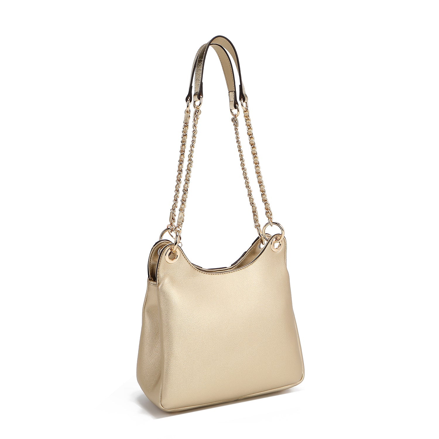 CALISTA BOLSO DE HOMBRO CON CADENA (DORADO)