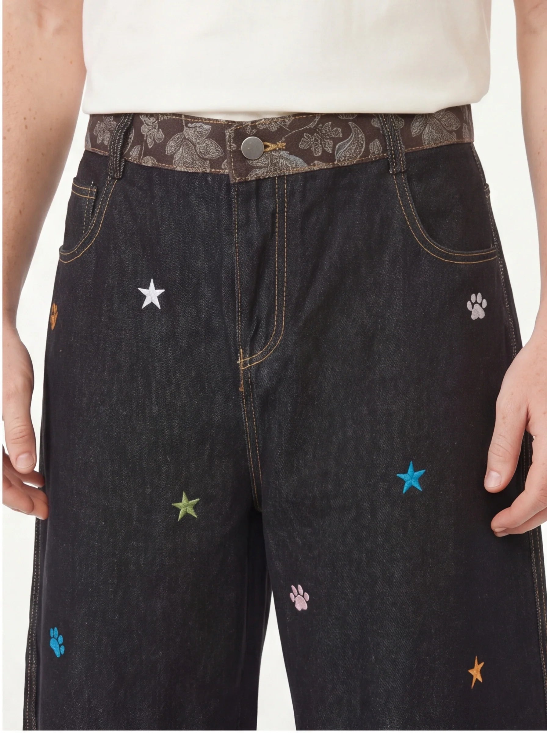 Signature Color Block Pocket Non Trousers