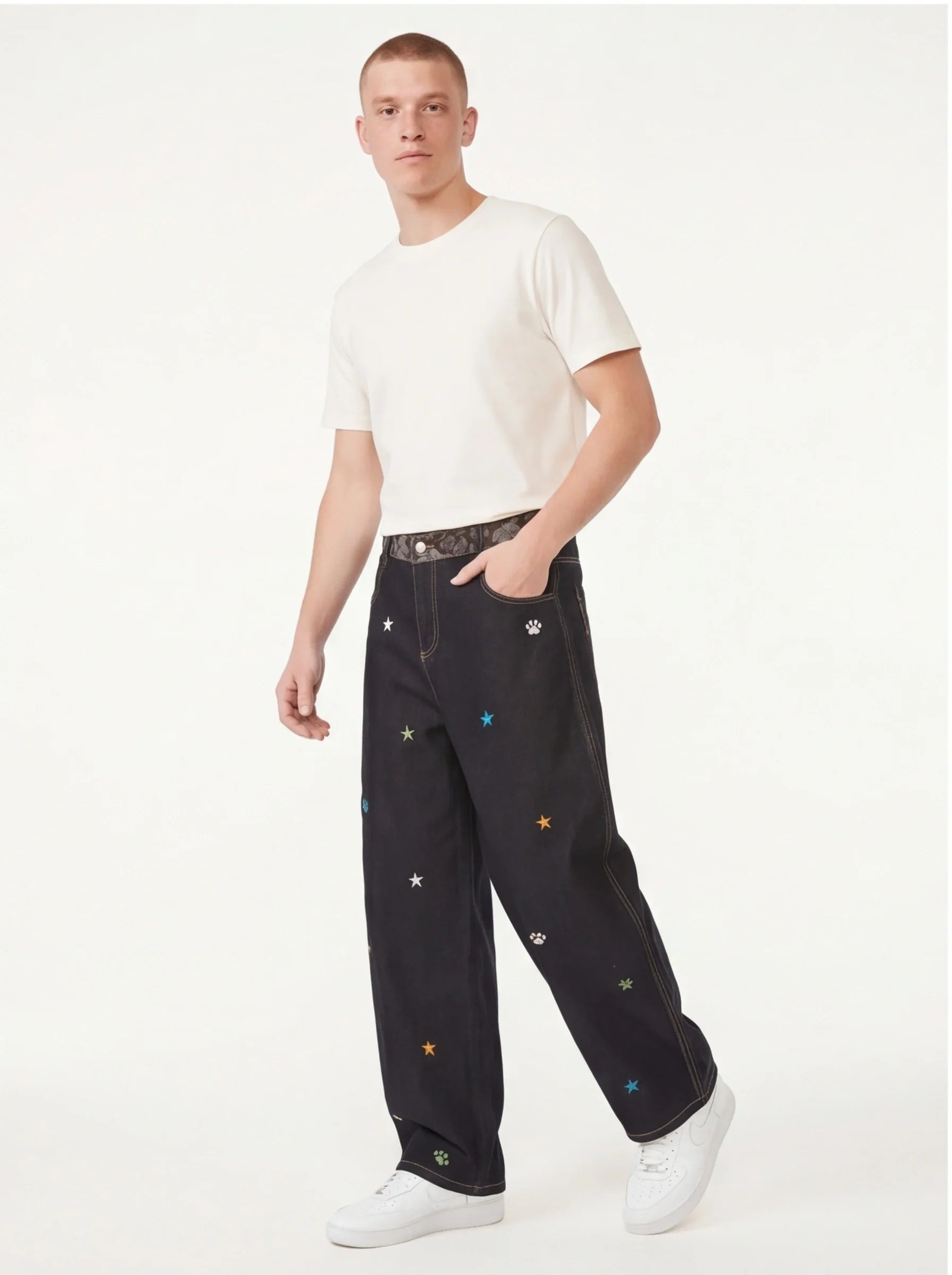 Signature Color Block Pocket Non Trousers